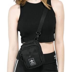 Adidas Originals Utility Festival Crossbody Bag Black One Size Travel